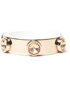 Givenchy Peach Crystal Studded Cuff - Lyst
