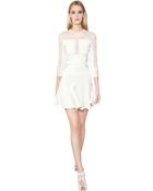 Elie Saab Jasmine Knit and Lace Dress - Lyst