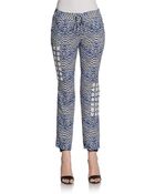 Sachin & Babi Aster Printed Drawstring Pants - Lyst