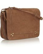 Jérôme Dreyfuss Igor Brushed-Leather Shoulder Bag - Lyst