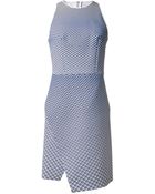 Dion Lee Geometric Print Sleeveless Dress - Lyst