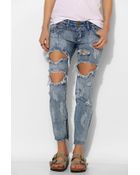 One Teaspoon Cobain Freebird Skinny Jean - Lyst