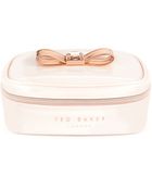 Ted Baker Metallic Bow Jewelry Case - Lyst