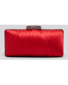 Sondra Roberts Clutch - Twist Pleat Box - Lyst
