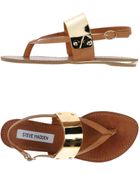 Steve Madden Thong Sandal - Lyst