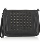 McQ by Alexander McQueen Studded Leather Shoulder Bag - Lyst