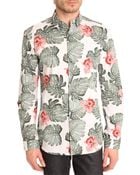 Selected Hawaiian Print Shirt - Lyst