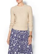 Gant The Cable Sweater - Lyst