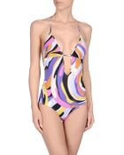 Emilio Pucci One-Piece Suit - Lyst