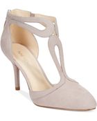 Nine West Endearing T-Strap Pumps - Lyst