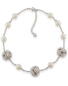 Carolee Embellished Pearl Necklace - Lyst