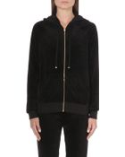 Juicy Couture Velour Leopard Logo Hoody - Lyst