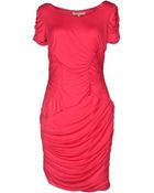 Halston Heritage Short Dress - Lyst