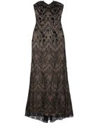 Notte By Marchesa Embellished Lace Gown - Lyst