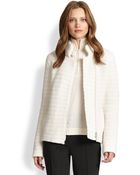 Akris Punto Wool & Cashmere Knit Jacket - Lyst