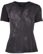 Theyskens' Theory Printed Tshirt - Lyst