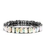 BaubleBar Radiant Cut Gem Stretch Bracelet - Lyst