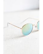 Urban Outfitters Dyllon Metal Round Sunglasses - Lyst