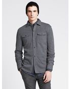 Banana Republic Duofold Utility Shirt - Lyst
