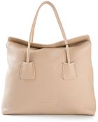 Burberry Brit Medium Calf-Leather Tote - Lyst