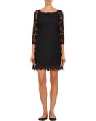 Dolce & Gabbana Lace A-Line Dress - Lyst