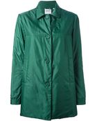 Aspesi Single Breasted Trench Coat - Lyst