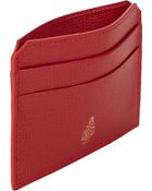 Mark Cross Flat Card Case - Lyst