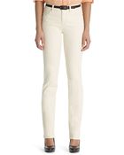 Jones New York Straight Leg Natural Denim Jeans - Lyst