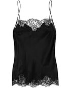 Carine Gilson Sonia Lace and Silk Camisole - Lyst
