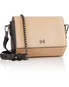 Halston Heritage Small Matte-Leather Shoulder Bag - Lyst