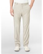 Calvin Klein White Label Classic Fit Refined Bedford Pants - Lyst