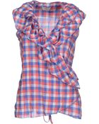 Replay Blouse - Lyst