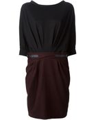 Burberry Brit Colour Block Dress - Lyst