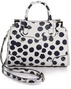 Rebecca Minkoff Small Amorous Satchel - White/Moon - Lyst