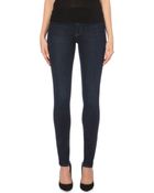 Hudson Shine Mid-Rise Skinny Jeans - Lyst