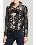 Diane von Furstenberg Jacket - Short Calf Hair Leather - Lyst