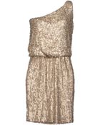 Halston Heritage Short Dress - Lyst