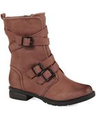 Kenneth Cole Reaction Closing Buckle Boots - Lyst