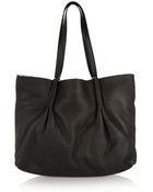 Nina Ricci Large Shearling And Leather Tote - Lyst