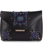 Emilio Pucci Crystal Embellished Clutch - Lyst
