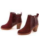 Matt Bernson Holt Booties - Burgundy Birch - Lyst
