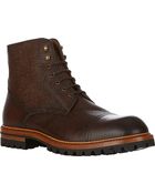 Barneys New York Scotch-Grained Boots - Lyst