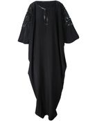 Ermanno Scervino Oversized Embroidered Floral Dress - Lyst
