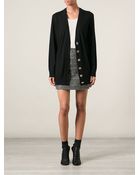 Tory Burch Long Button Cardigan - Lyst