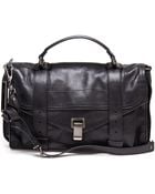 Proenza Schouler Ps1 Medium Leather Satchel - Lyst