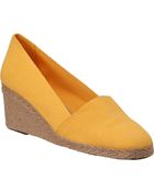 Andre Assous Pamela Yellow Canvas - Lyst