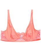 La Perla Lacy Triangle Bra - Lyst