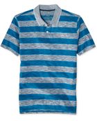 American Rag Striped Feeder Polo - Lyst