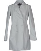 Emporio Armani Full-Length Jacket - Lyst
