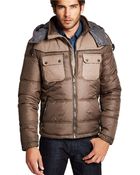 Guess Quilted Puffer Jacket - Lyst